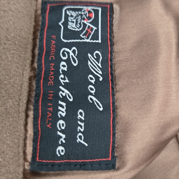 Mario Valente Men's Italian Made Wool & Cashmere Coat Sz 42 - Picture 10 of 15